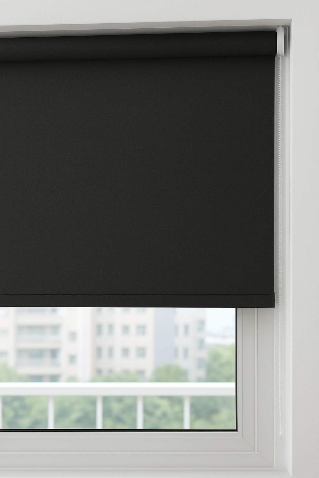 Persiana rolo tela solar para sacada de vidro na Cidade Maia em Guarulhos